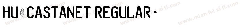 Hu_Castanet Regular字体转换